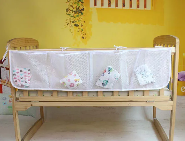 Organizador de cuna con bolsa colgante – Accesorio para accesorios de bebé - imagen 2