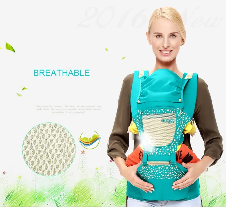 2016 Hot Sale Baby Carrier Top Baby Sling Kids Backpack Hipseat High Quality Newborn Suspenders Babies Hip Seat 4