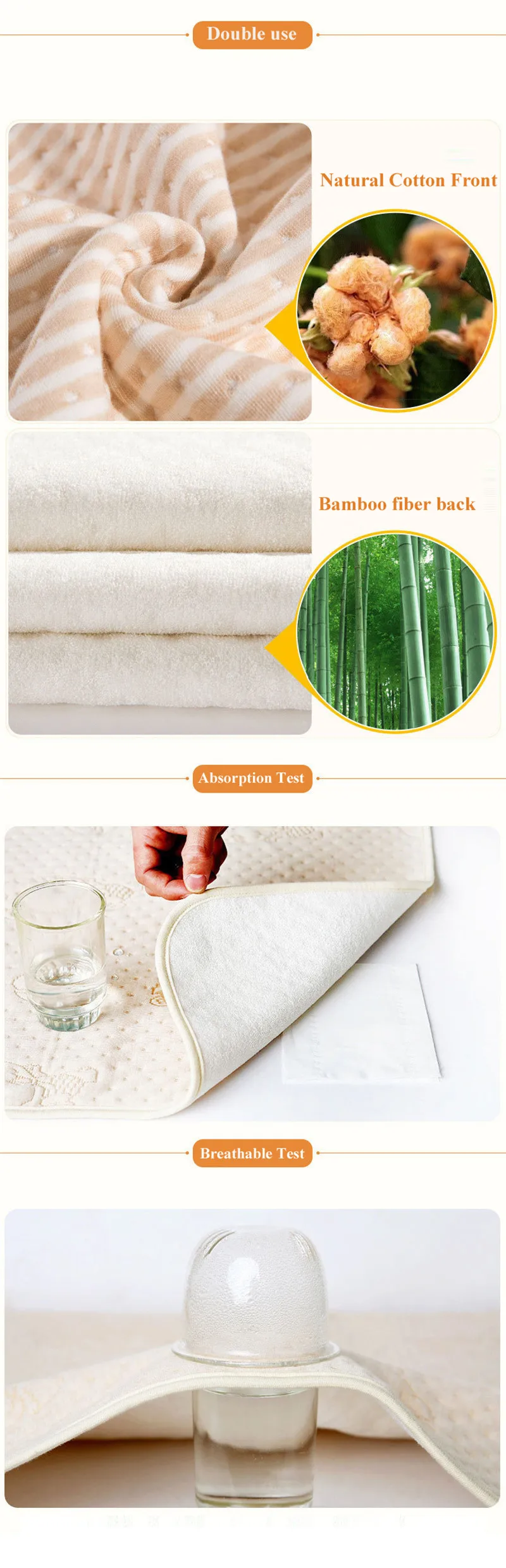 Almohadillas pañales - Absorbente