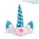 Blue Cake Top