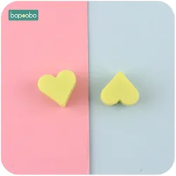 Bopoobo Mordedor de silicona corazón grado alimenticio – Cuentas bebé