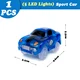 Blue Sports car