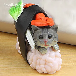 Sushi Cat Grey