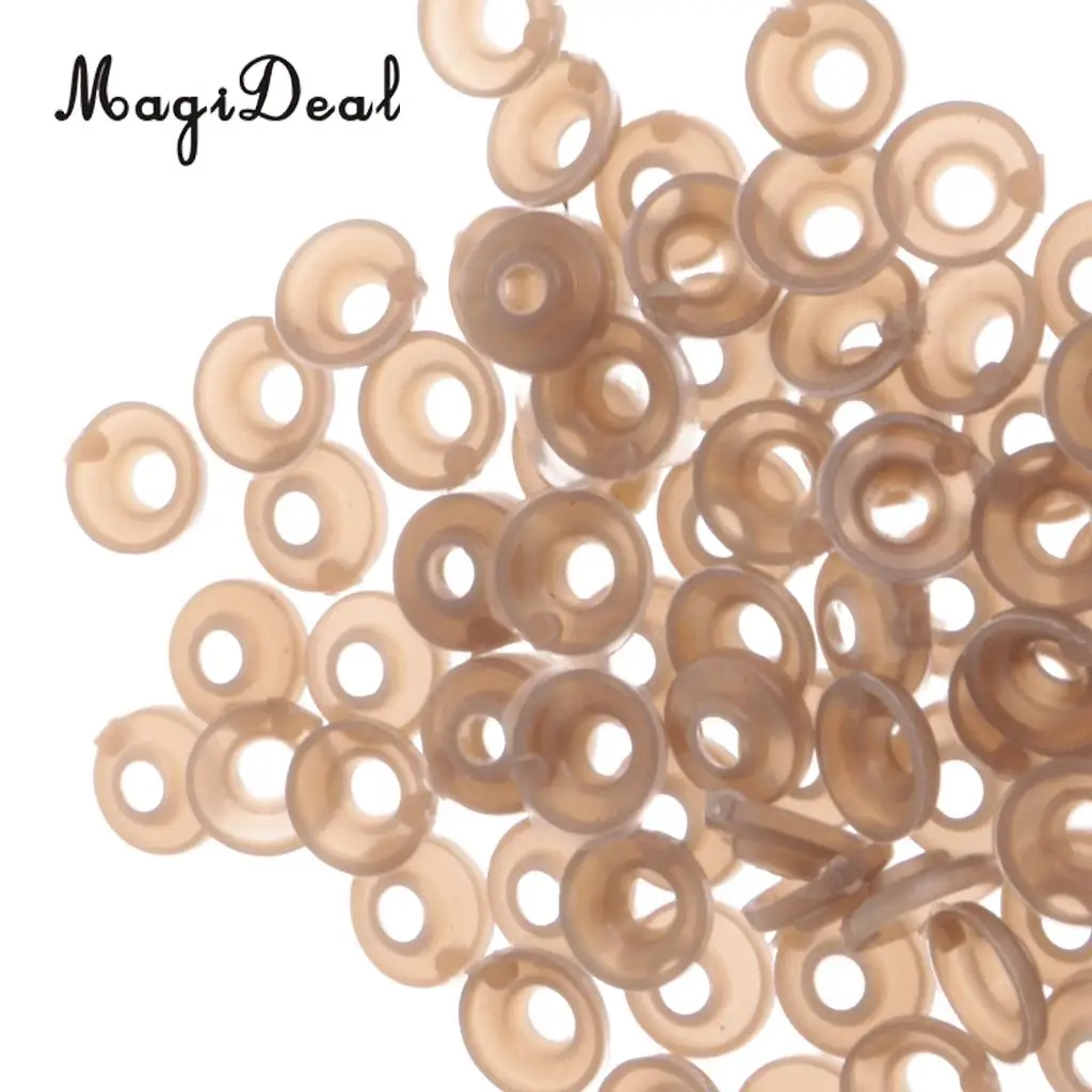 MagiDeal High Sale 100Pcs/Lot 11mm Plastic Safety Eyes Nose Washer Back for Bear Doll Animal Toys DIY Craft Child Kids Fun Time