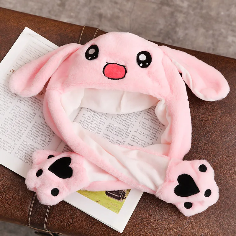 Gorro de conejo con orejas suaves para niños – Regalo de cumpleaños original