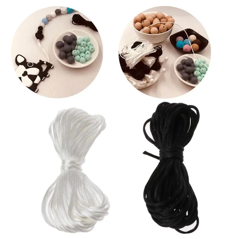 Bebé cuerda - Detalle sedas satinada 5m