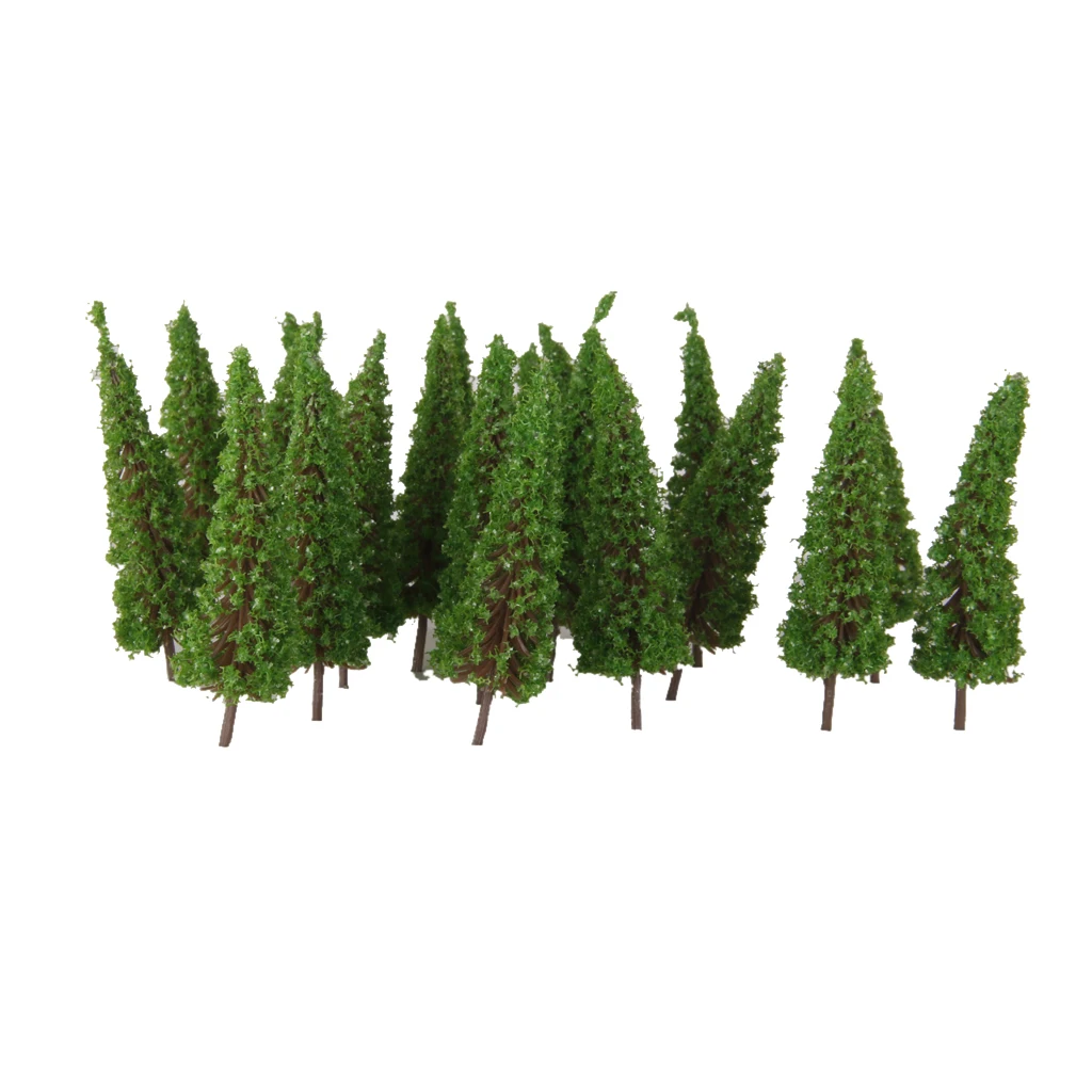 50 pcs Train Layout Model Tree 1:100 HO OO Scale Garden Wargame Diorama Scenery 50 pcs Train Layout Model Tree 1:100 HO OO Scale Garden Wargame Diorama Scenery