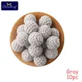 Gray Crochet Beads