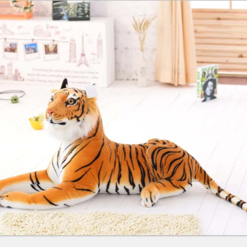 Peluche de tigre infantil – Felpa suave realista - imagen 4
