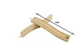 2pcs S track