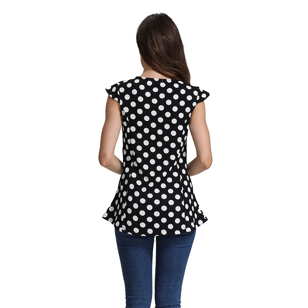 Camisa de lactancia de verano, blusa de lactancia, Top de alimentación Delgado, ropa de maternidad, ropa de lactancia, cremalleras invisibles, venta al por mayor - imagen 4