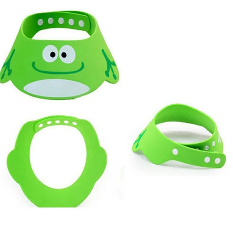 Gorro de ducha ajustable para bebé, gorro de baño con visera directa, protección para el cuidado del bebé - imagen 3