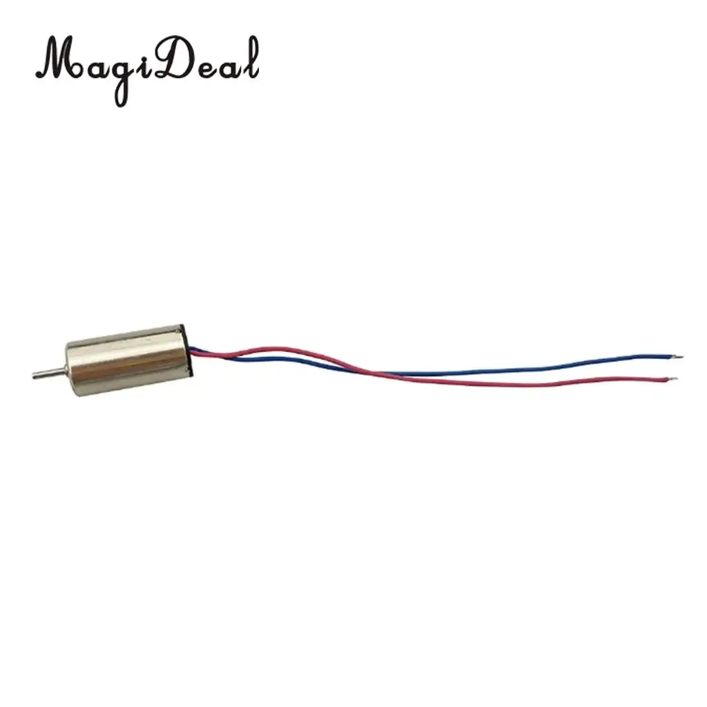 MagiDeal 1Pair Metal CW CCW Drone Motors for RC SYMA X22 X22W RC Quadcopter Drone Model Accessory 10x10x10mm
