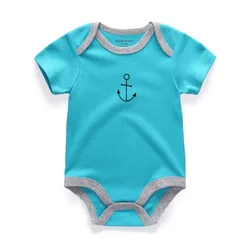 Disfraces para bebé 100% algodón, peleles de manga corta para bebé recién nacido, Ropa para niño y niña