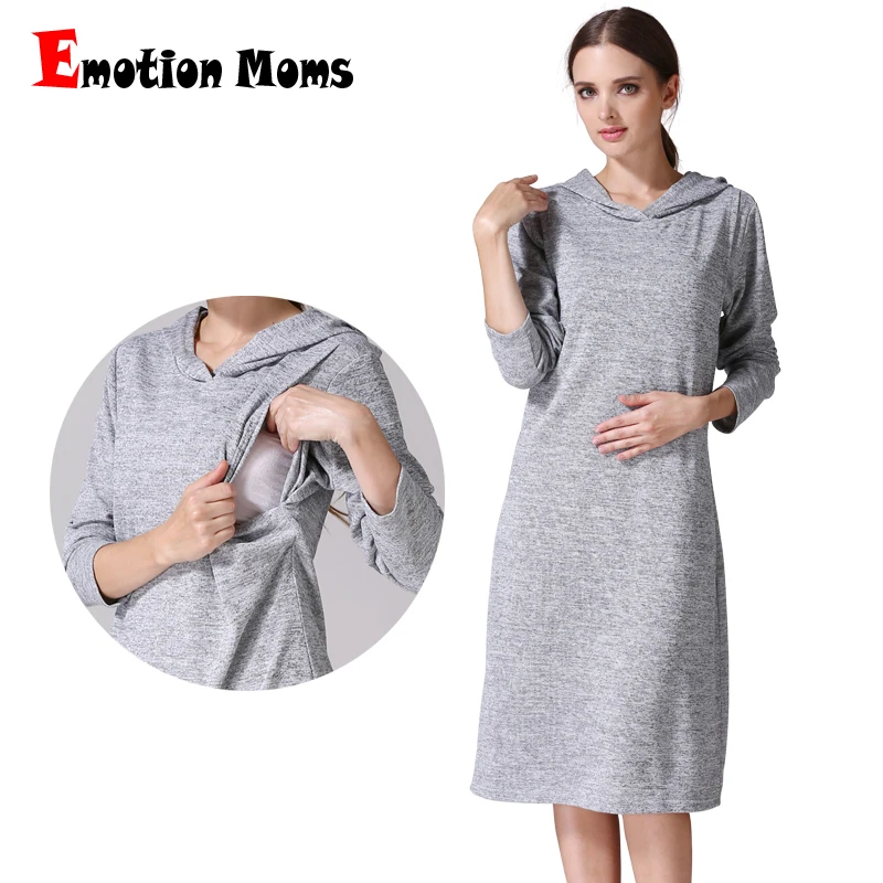 Emotion Moms vestido de lactancia con apertura para maternidad