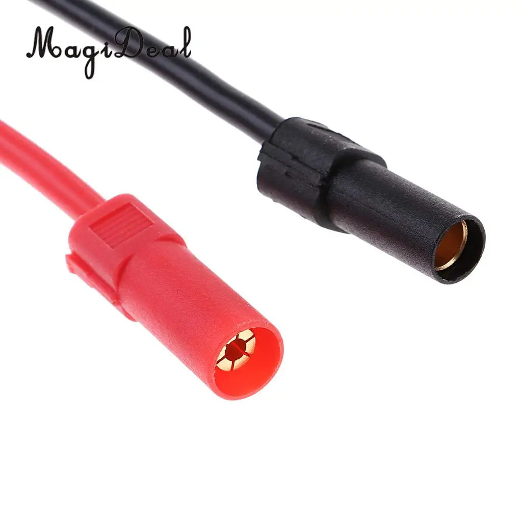 Professional 150mm XT150 4mm Banana Plug Bullet Lipo Charge Cable Lead Connector Harness RC Parts 12AWG