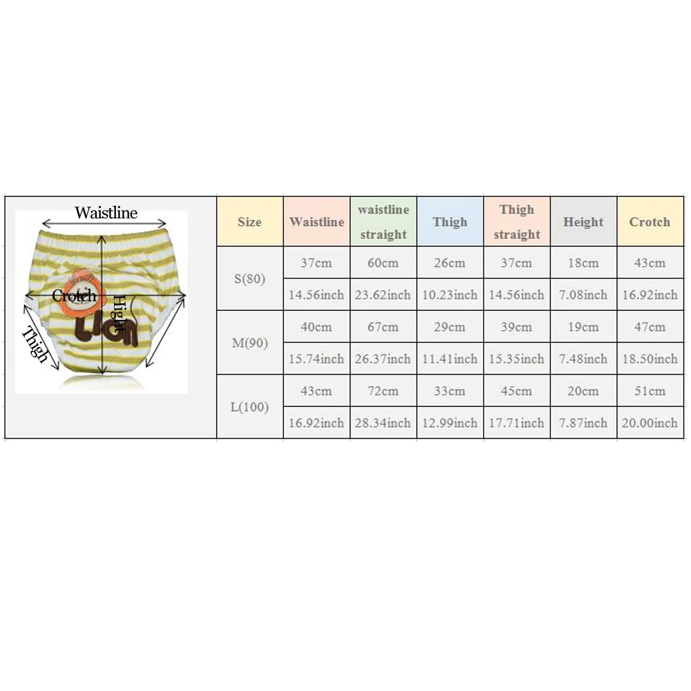 Pantaloncitos de entrenamiento en algodón para bebés – Orinal - imagen 5