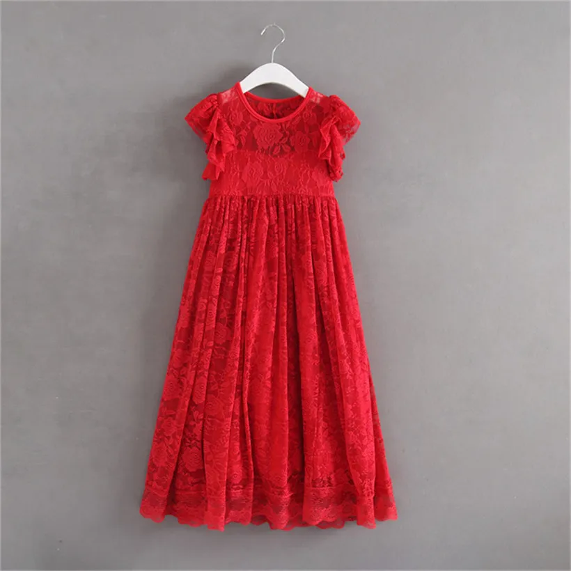 Vestido de encaje Hart para niñas – Princesa elegante con volantes - imagen 4
