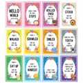 monthly card-10-12pc