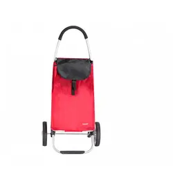 Carrito de la compra plegable de aluminio con bolsa – Resistente y ligero