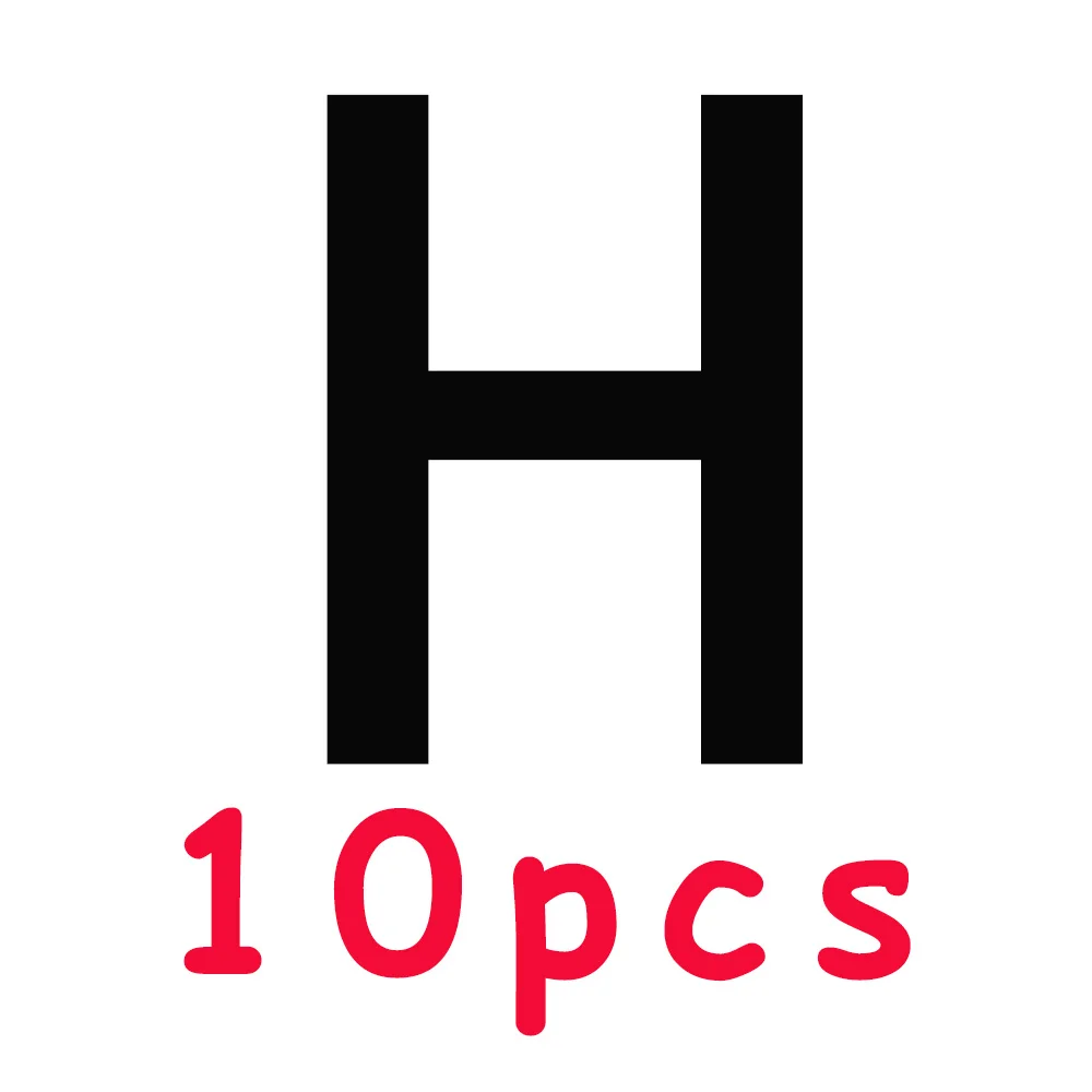 10Pcs H