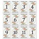 monthly card-7-12pcs