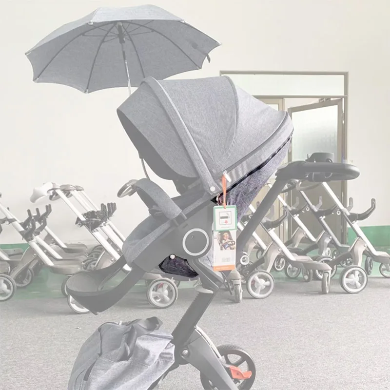 Funda trasera de tela para Stokke Xplory V3 V4 V5 Dsland Seires, accesorios para cochecito usados en la cubierta del respaldo, carrito de bebé - imagen 2