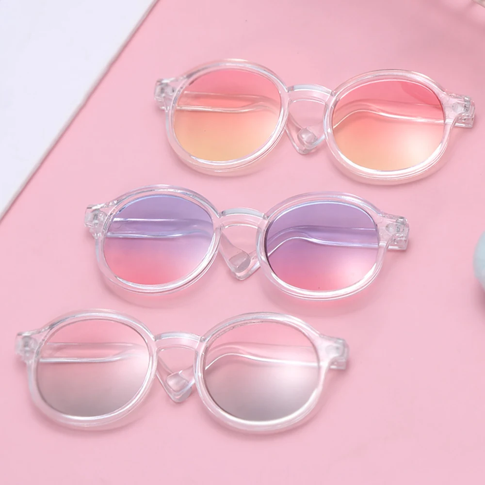 Gafas miniatura marco redondo muñeca - vista principal