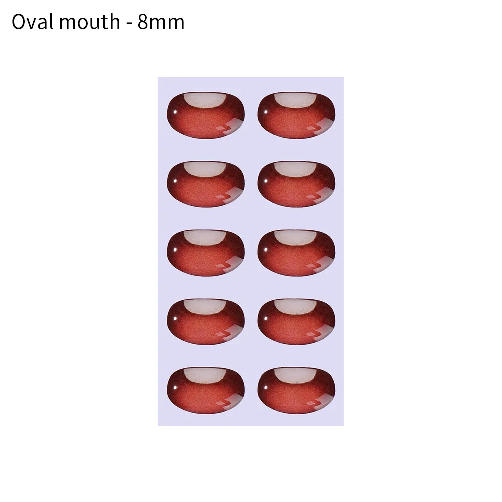 Oval mouth - 8mm