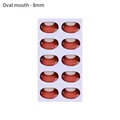 Oval mouth - 8mm
