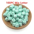 100pcs Mix Green
