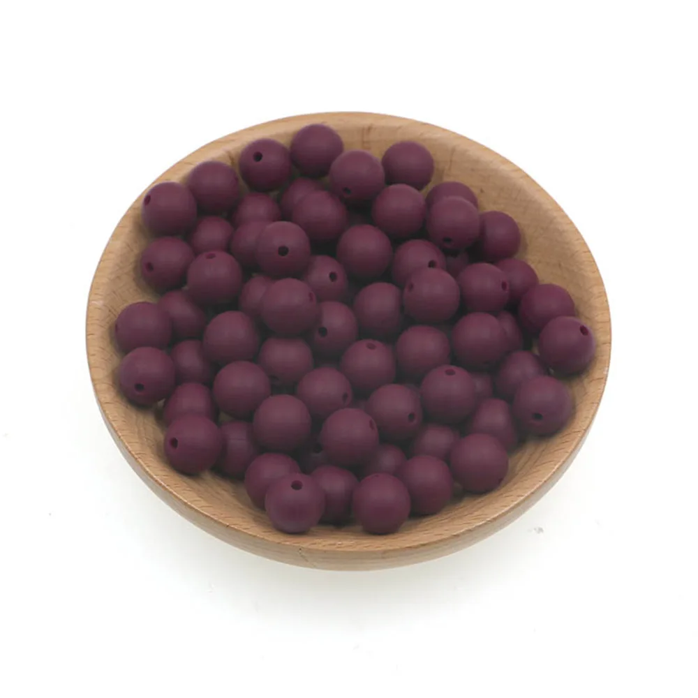 100Pcs wine red