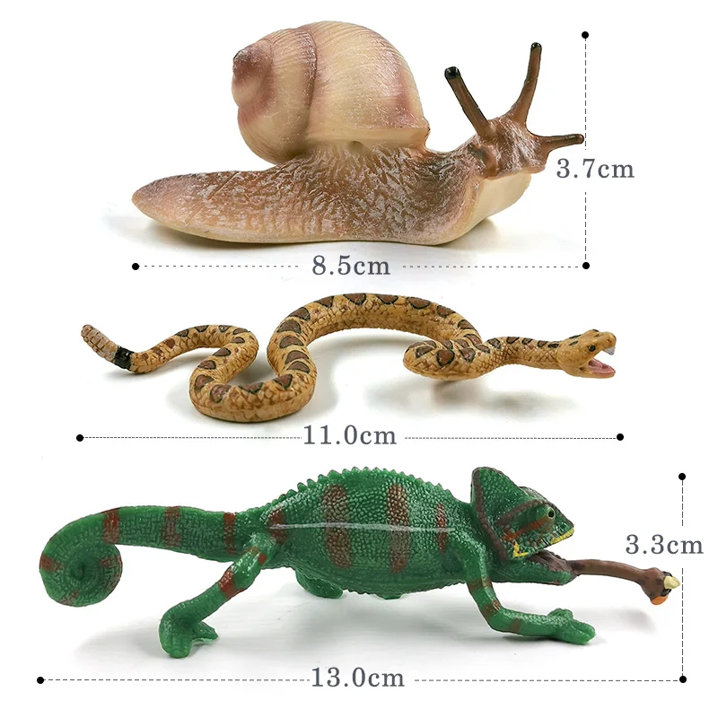 Cisne Negro caballo oveja zorro ciervo Meerkat serpiente Rana gato estatuilla hogar Decoración figura en miniatura para decoración de jardín moderna Accesorios - imagen 5