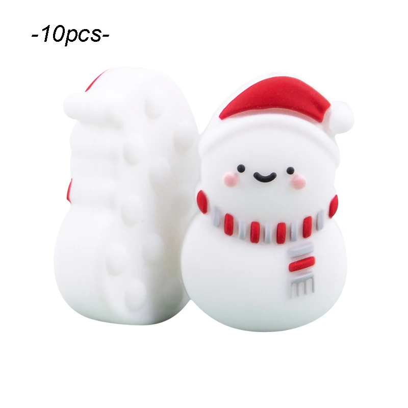 10pcs snowman