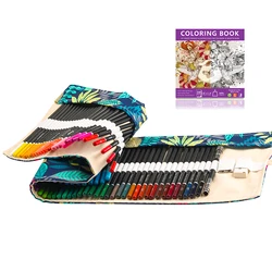Lápices de colores premium para niños estuche lona artesanal extras