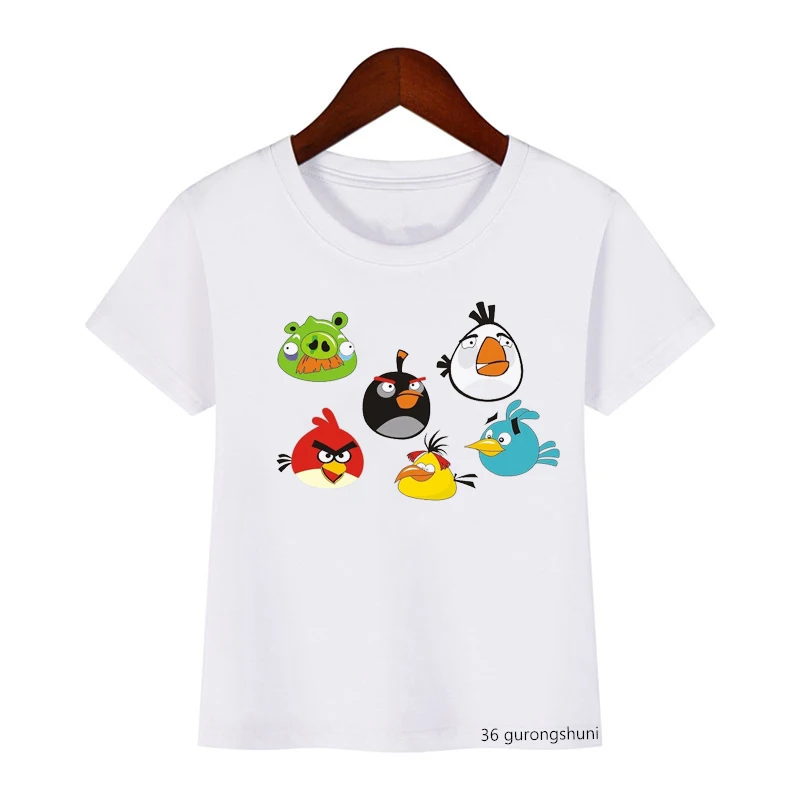 Camiseta niños - Pájaros animales