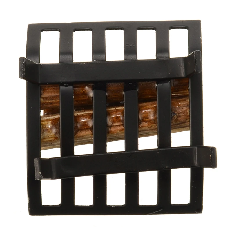 1pcs Miniature Metal Firewood Rack For 1:12 Dollhouse Furniture Garden Lawn Fireplace For Dollhouse Decoration