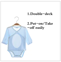 Body de verano para bebé sin costuras – Mono unisex con abertura lateral