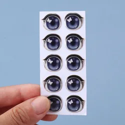 Pegatinas ojos adhesivos para muñecas – Motivo mariposa