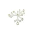 50 pcs white leaf