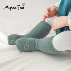 Calcetines bebé 0-3M – suela antideslizante y algodón grueso