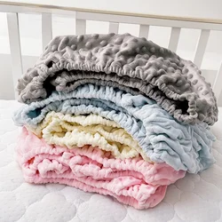 Juego de cama bebé invierno con sábana suave y funda lino