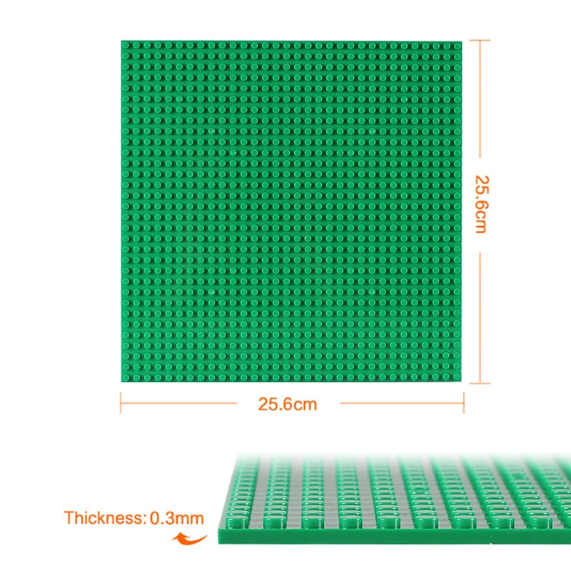 Placas Base 32x32 Compatibles Bloques Construcción DIY Plástico - imagen 2