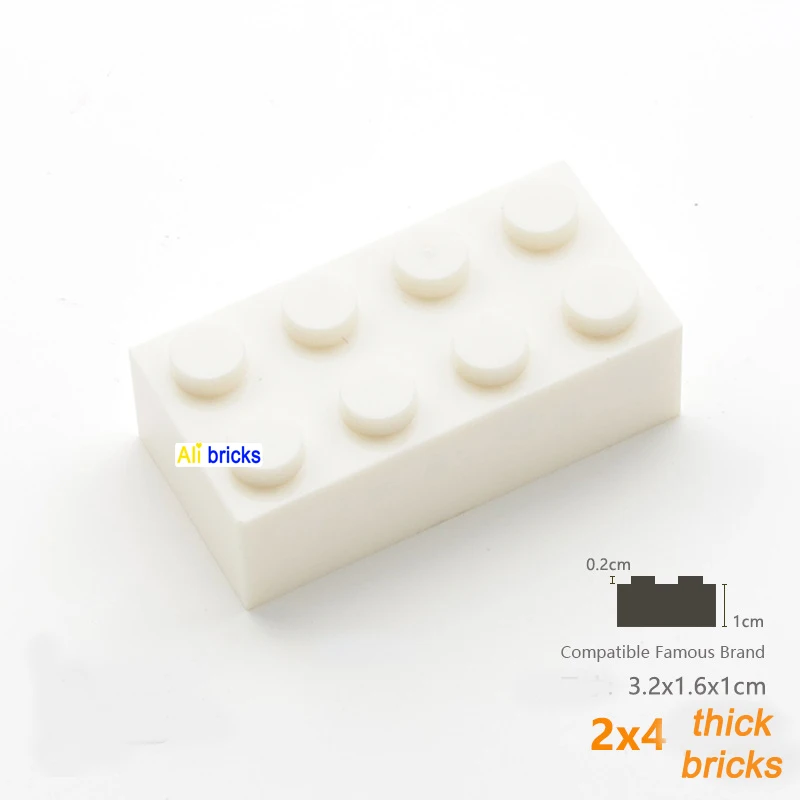 200pcs white