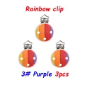 3pcs purple