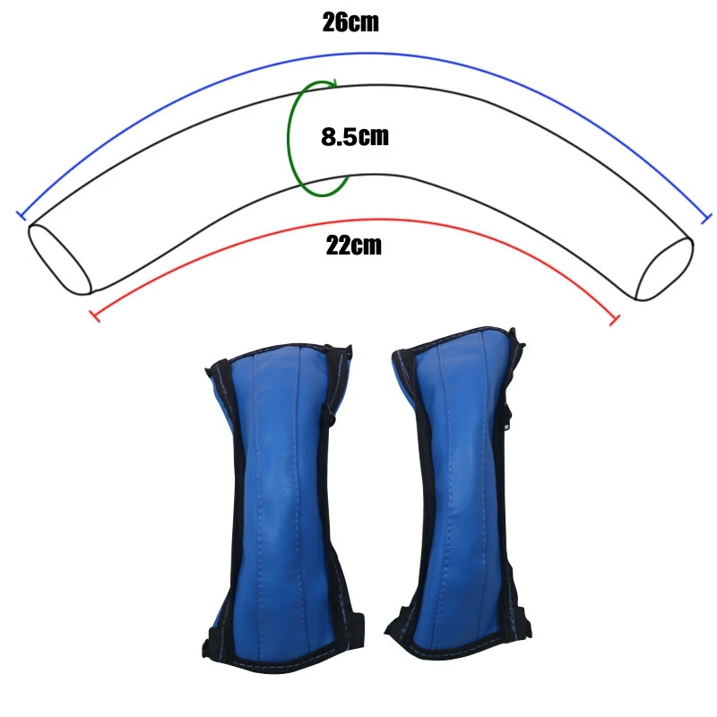 A 2pcs blue