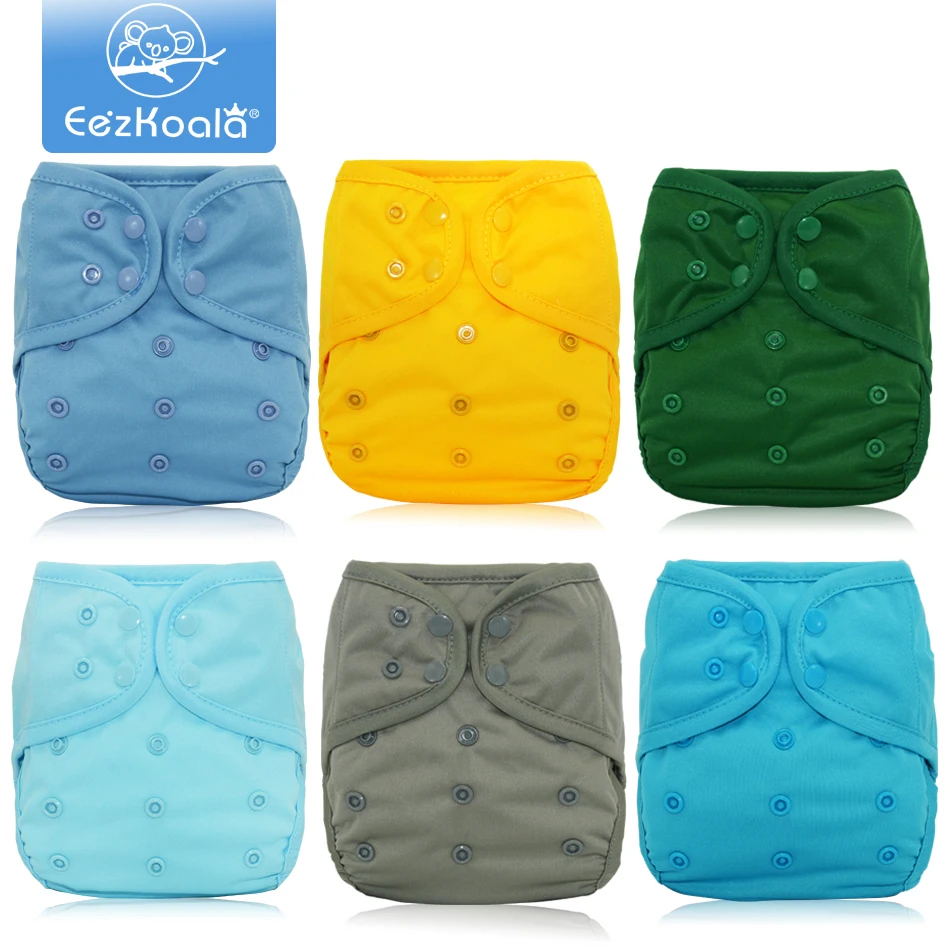 EezKoala Funda de pañal lavable ajustable para bebé - imagen 2