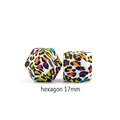 17mm Color leopard