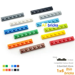 Bloques de construcción 1x6 educativos para niños