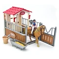 horse stall rider